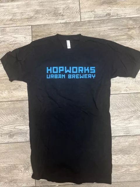 Hopworks Urban Brewery Portland Oregon OR Craft Beer T-Shirt Small