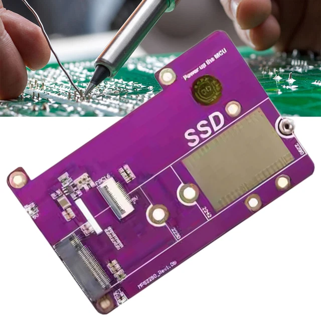 Scheda Adattatore SSD Industriale – Doppio Slot 40 Pin Per CE/ZIF, Supporto SDXC Fino A 1TB, Custodia Metallo