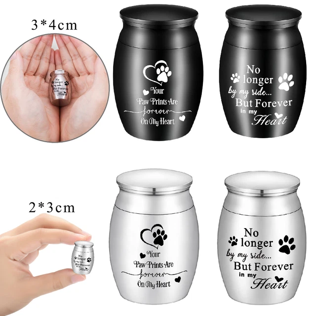 Personalized Keepsake Pet Cremation Small Urns For Dog Cat Ashes Memorial Urn