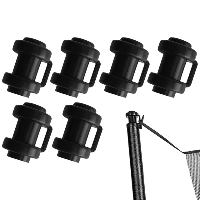 6/8Pcs Trampoline Enclosure Pole Caps 1 Inch Trampoline Protective Cover