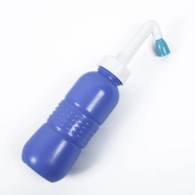 Bidés portátiles botella portátil inodoro de viaje spray manual lavado/limpieza útil