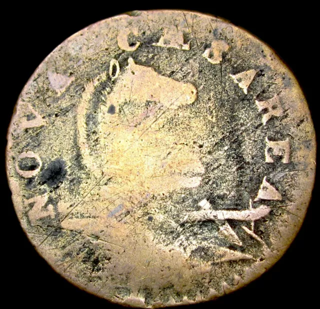 1787 New Jersey Colonial Copper Penny Cent Coin ----  Nice Type Coin ----  #E028