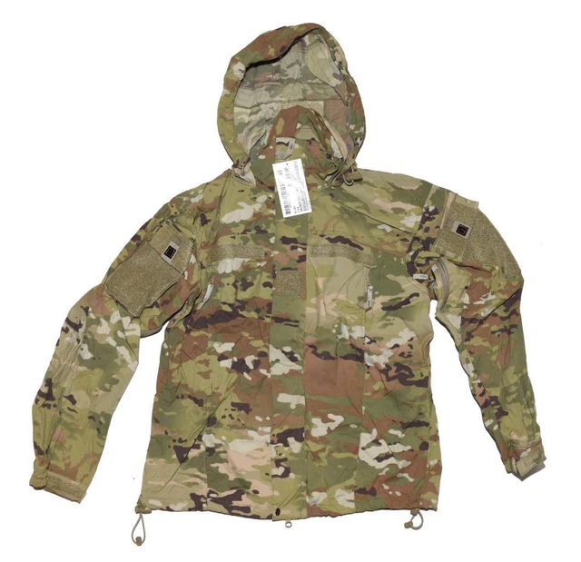US Army ECWCS Gen 3 L5 Multicam OCP Soft Shell Cold Weather Jacket - SMALL SHORT