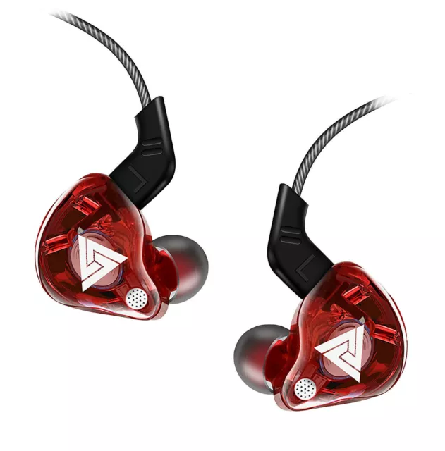 QKZ AK6 Hi-Res In-Ear-Kopfhörer Ohrhörer 105dB mit HD Mikrofon und Bass Boost