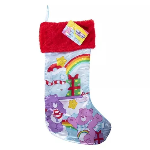 Care Bears Christmas Character Stocking Great Gift!