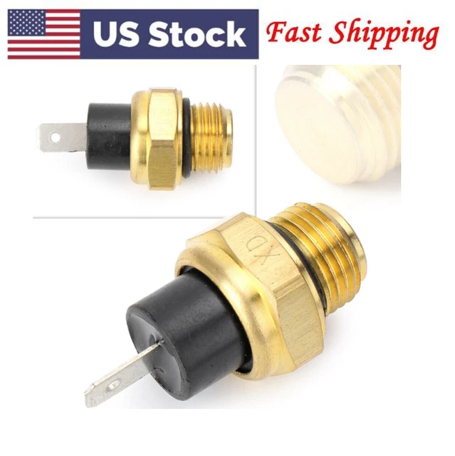 RADIATOR COOLING FAN Switch Temp Sensor Universal Fit Honda Street Bike