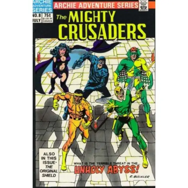 Mighty Crusaders (1983 series) #8 in Very Fine condition. Red Circle comics [x*