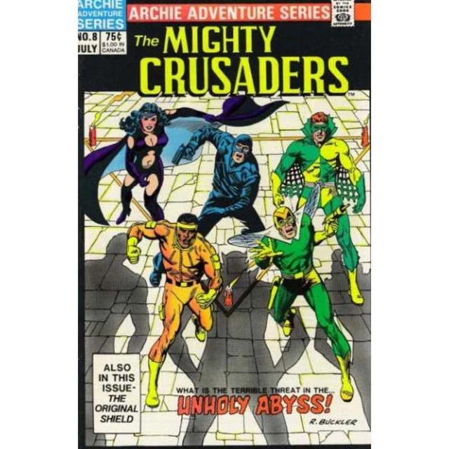 Mighty Crusaders (1983 series) #8 in Very Fine condition. Red Circle comics [x*