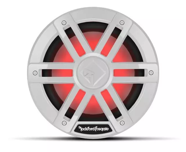 ROCKFORD M1D2-8 Colore Optix 20 CM Subwoofer Barca Marino Esterno Con RGB LED