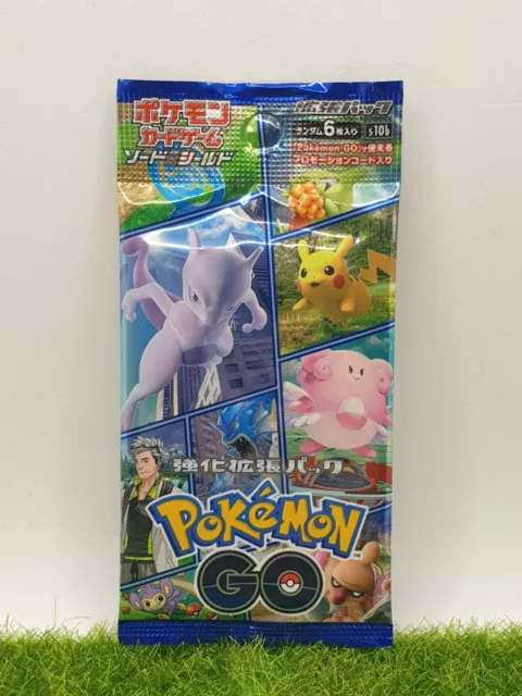 Pokemon GO Official Single Sealed Japanese Booster Pack - UK Fast Shipping