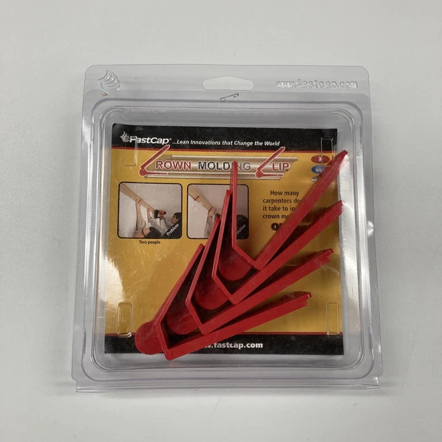 FastCap Crown Molding Support Clip, 4-Pack New
