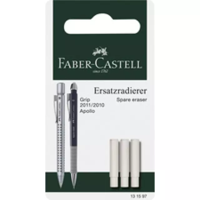 FABER-CASTELL Ersatzradierer für Druckbleistift GRIP Faber-Castell 131597 (40054