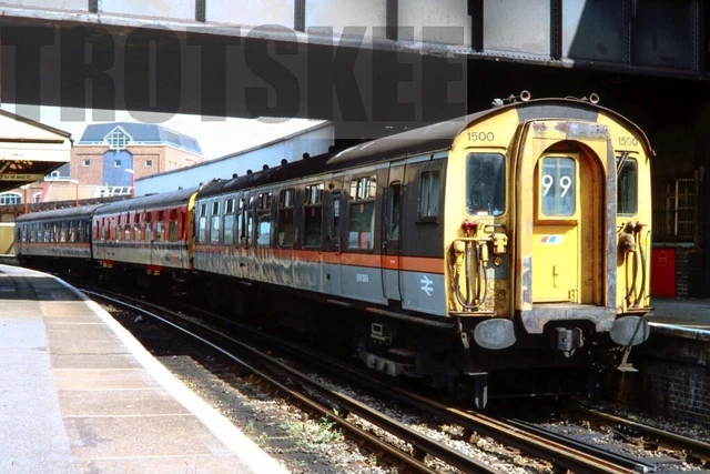 35MM SLIDE BR British Rail Electric EMU Class 411 1500 c1985 Original £ ...