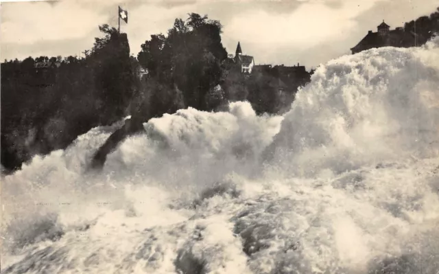 Lot 57 der rheinfall von kanzeli aus switzerland real photo