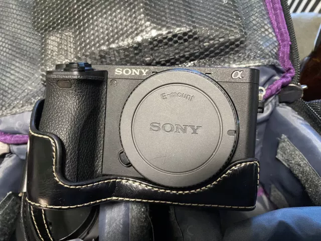 Sony Alpha A6500 Digital Camera - Black