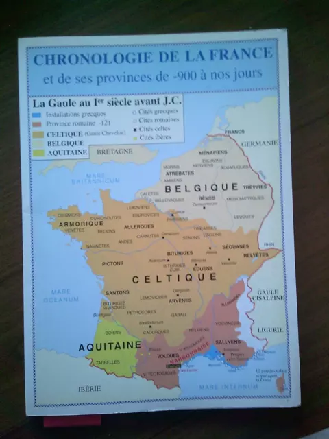 Chronologie de la France et de ses provinces de -900 à nos jours