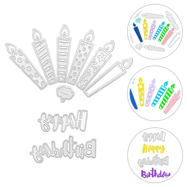 2 juegos hágalo usted mismo herramienta de decoración de pasteles molde herramienta de metal plantillas para niños