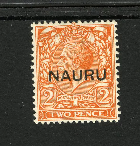 M16361 Nauru 1916 SG16 - 2d orange Die II.