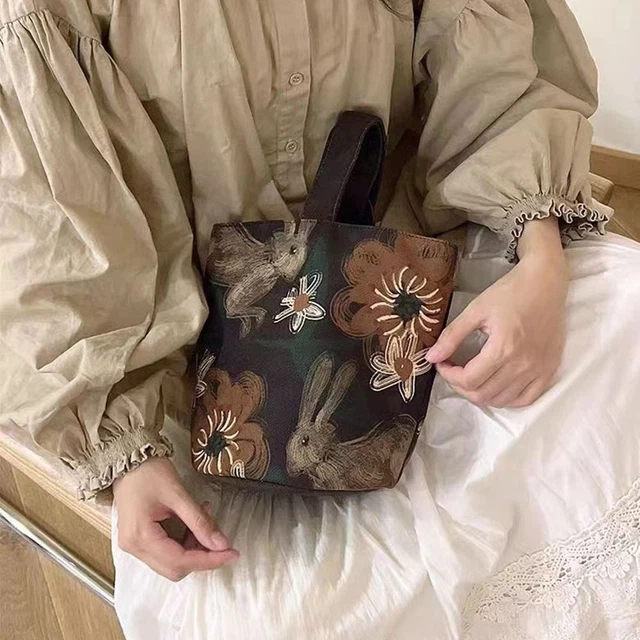 LFZY Sac à main à paillettes lapin pour filles, sac à bandoulière pour