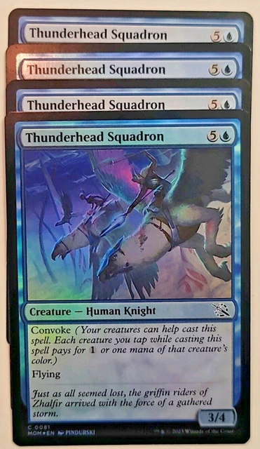 Thunderhead Squadron x4 Play Pack MTG Magic The Gathering