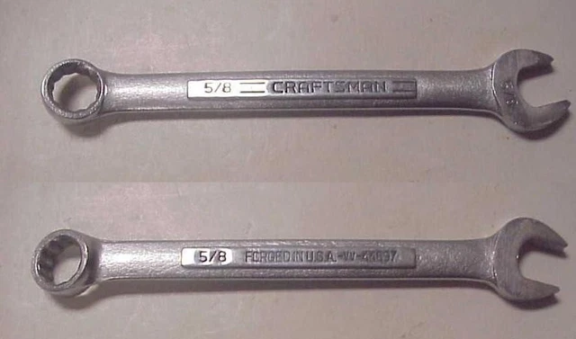 =Craftsman= VV 44697 5/8" Llave Combinación de 12 Puntos EE. UU. - EXCELENTE