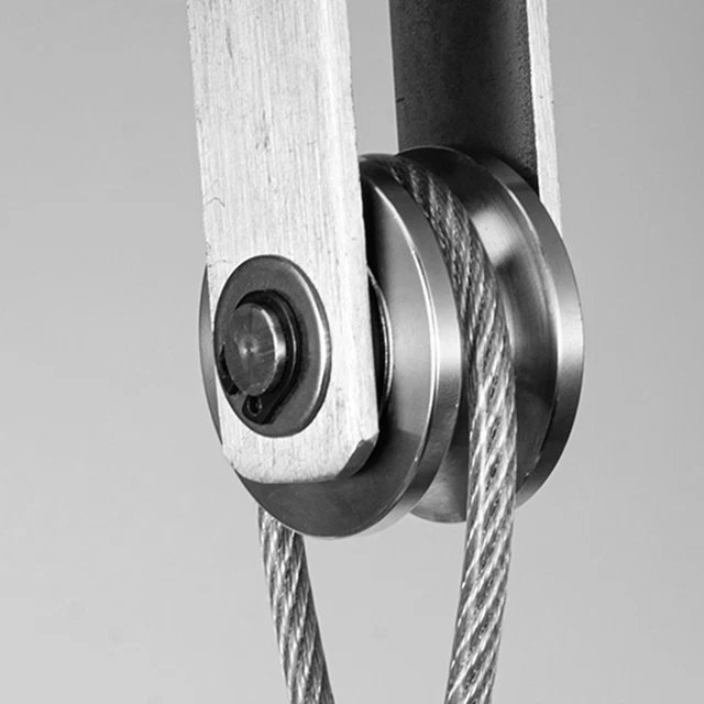 2PCS Cable Pulley Wheels 360 Degree Rotation Pulley Roller