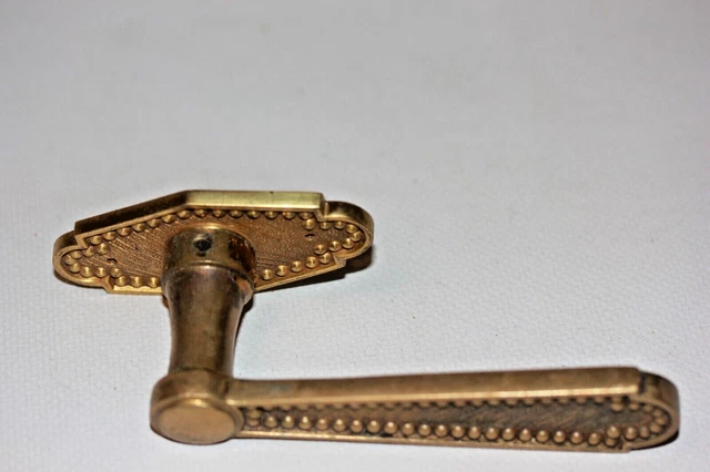 ANCIENNE POIGNÉE DE porte en bronze EUR 15,00 - PicClick FR