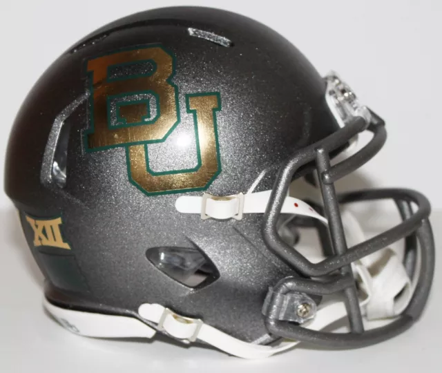 2022 Baylor Bears Custom Riddell Mini Helmet vs Texas