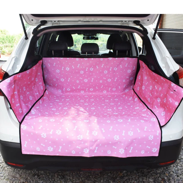 Asiento de coche abrigo fundas de asiento para perro fundas de asiento trasero para mascotas impermeable