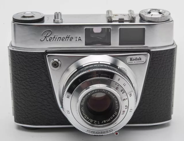 Kodak Retinette 1A, Sucherkamera, Schneider-Kreuznach Reomar 1:2.8/45mm