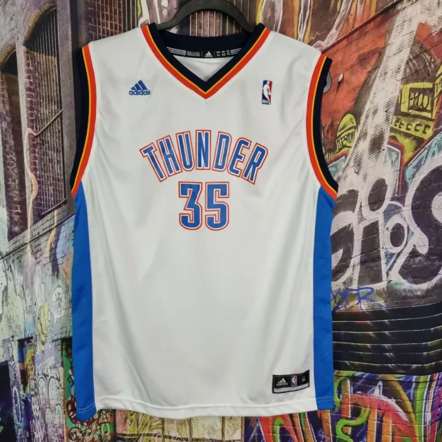 Kevin Durant Oklahoma City Thunder Adidas Boys Youth Jersey (Size XLarge) W16