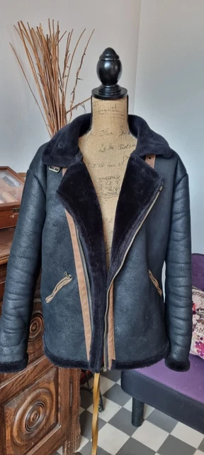 Veste Femme Pull & Bear Taille S - Couleur Bordeaux/noir, Peu Portée, Très Bon état