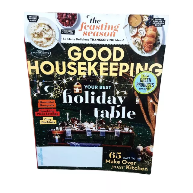 GOOD HOUSEKEEPING MAGAZINE November 2021 Feasting Season 3.74 PicClick