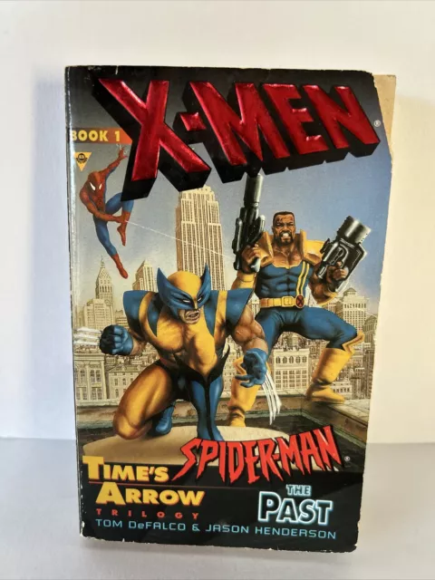 X-Men Spider-Man Time's Arrow The Past Book 1 1998 Paperback Tom DeFalco