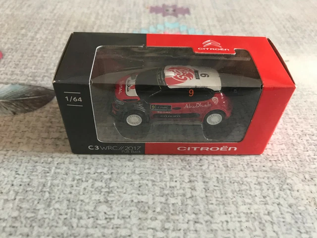 Voiture miniature Rallye Citroen C3 WRC Norev 3 inches 1/64