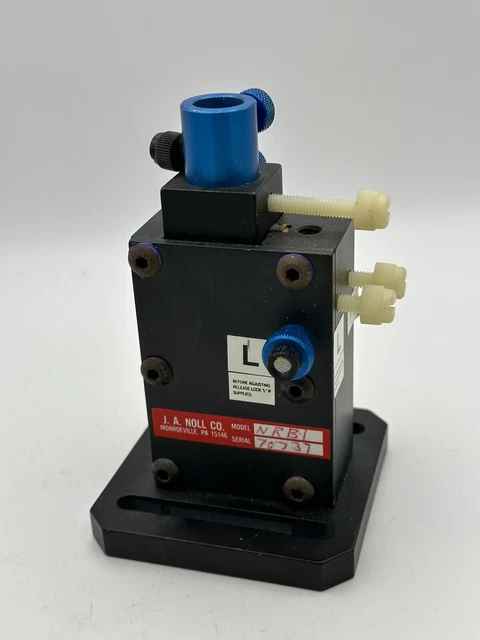 J.A. Noll Co. Optical Stage Optic Positioner Holder NRB1, from closed college