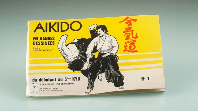 Livre Aïkido En Bandes Dessinées Par Ngoc My Nguyen – 6e Et 5e Kyu – Bon état