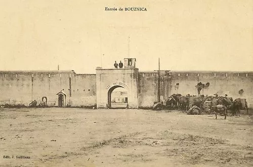 Cpa Maroc Enter De Bouznica