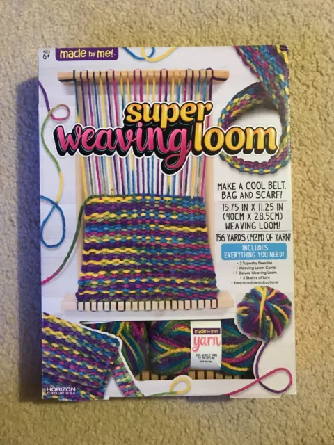 Made by Me brand, Super Weaving Loom craft kit