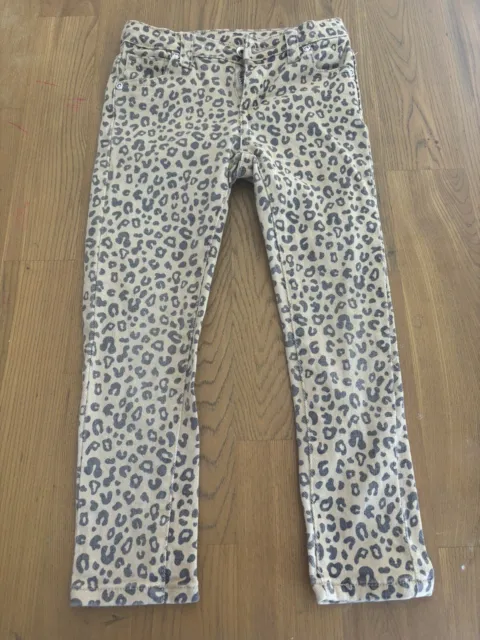 SEED Kids- Leopard Jeans- Size 5- Girls