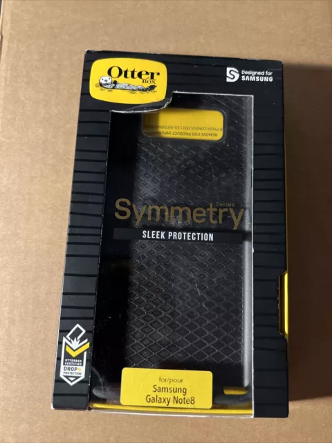 New OtterBox Symmetry Series Case for Samsung Galaxy Note 8 - Black