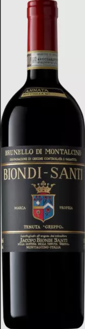 Brunello di Montalcino DOCG - Biondi Santi (Tenuta "Greppo")