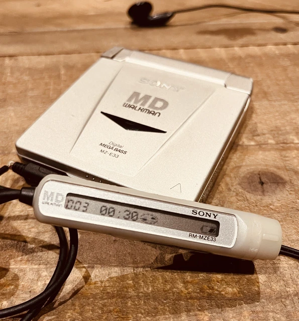 SONY MZ-E75 WALKMAN Lecteur MD portable Minidisc Fonctionnement
