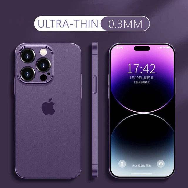 ULTRA THIN Shockproof Matte Case Cover For iPhone 14 12 13 Pro Max 11 XS XR 8 7