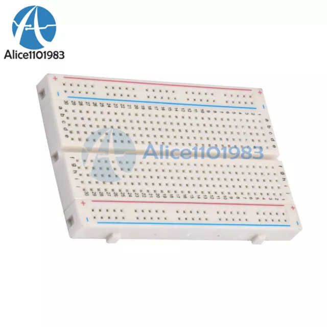 Mini Universal Solderless Breadboard 400 Contacts Tie-points Available AL