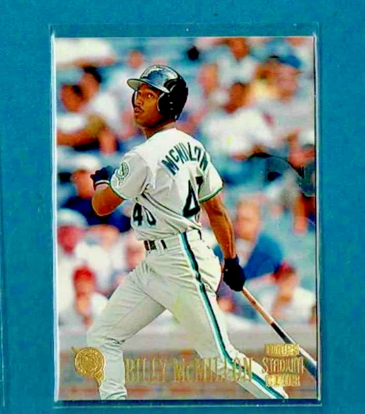 1997 STADIUM CLUB 186 Billy McMillon 2000 SP Florida Marlins COMME