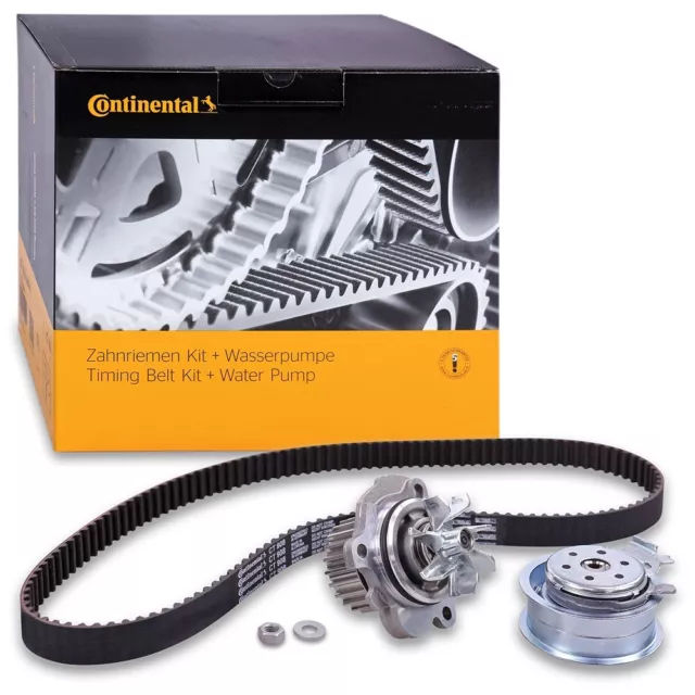 Contitech Kit De Distribution + Pompe Eau Pour Vw Bora Golf 4 1J 2.0