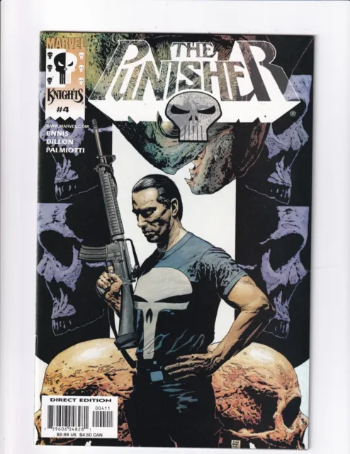 Punisher #4 NM Marvel Knights 2000 Garth Ennis & Steve Dillon Bag/Boarded