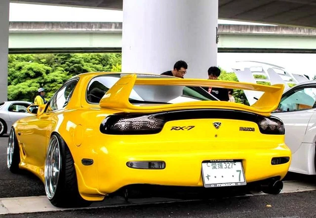JDM LED TAIL Lights FOR Mazda RX7 FD3S Late Model 92-97 Made in Japan ...