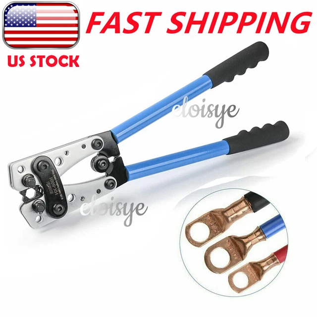 LARGE WIRE TERMINAL Crimping Tool 650mm² Cable Lug Crimper Cu/Al